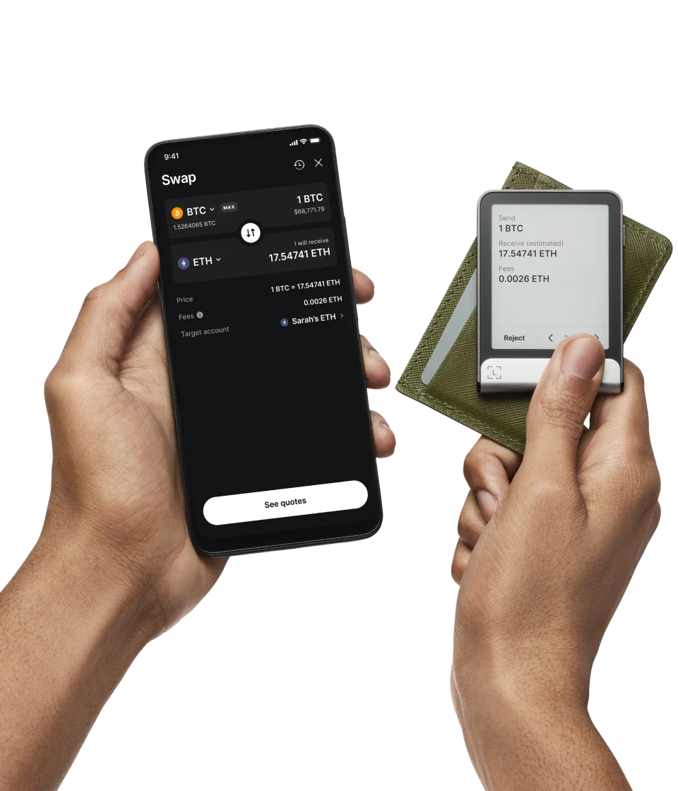 iOS and Android Crypto Wallet | Mobile Bitcoin Wallet | Ledger